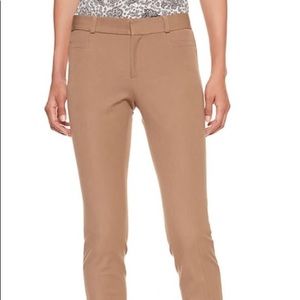 Banana Republic Khaki Sloan Slim Ankle Pant
